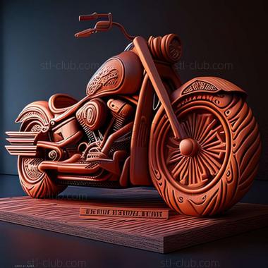 3D модель Harley Davidson Freewheeler (STL)